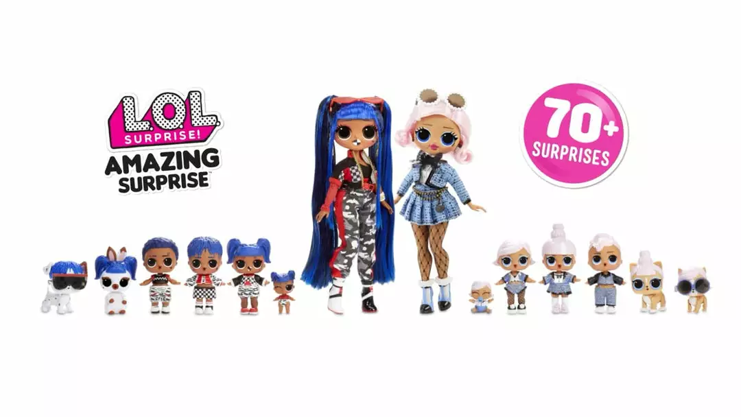 Collectible Dolls LOL Surprise Amazing Surprise With 14 Exclusive Dolls