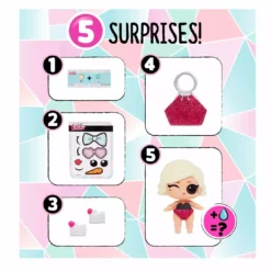 LOL Surprise Winter Disco Series Lils With 5 Surprises Sale