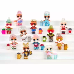Collectible Dolls LOL Surprise Winter Disco Series Glitter Globe With 8 Surprises