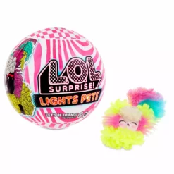 LOL Surprise Lights Pets With REAL Hair & 9 Surprises Including Black Light Surprises Sale