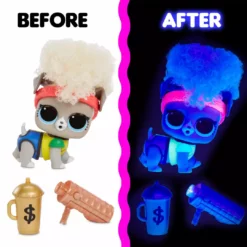 LOL Surprise Lights Pets With REAL Hair & 9 Surprises Including Black Light Surprises Sale
