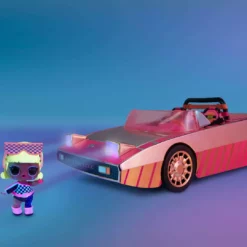 LOL Surprise Car-Pool Coupe With Exclusive Doll, Surprise Pool & Dance Floor