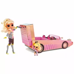 LOL Surprise Car-Pool Coupe With Exclusive Doll, Surprise Pool & Dance Floor