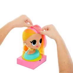 LOL Surprise OMG Styling Head Neonlicious With Stick-On Hair For Endless Styles