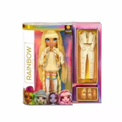 Rainbow High Sunny Madison – Yellow Fashion Doll With 2 Outfits