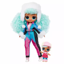 Gifts LOL Surprise OMG Winter Chill Icy Gurl Fashion Doll & Brrr B.B. Doll With 25 Surprises