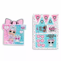 Gifts LOL Surprise Deluxe Present Surprise With Limited Edition Miss Par-tay Doll And Pet, Pink