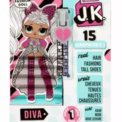 LOL Surprise J.K. Mini Fashion Doll- Diva With 15 Surprises Sale