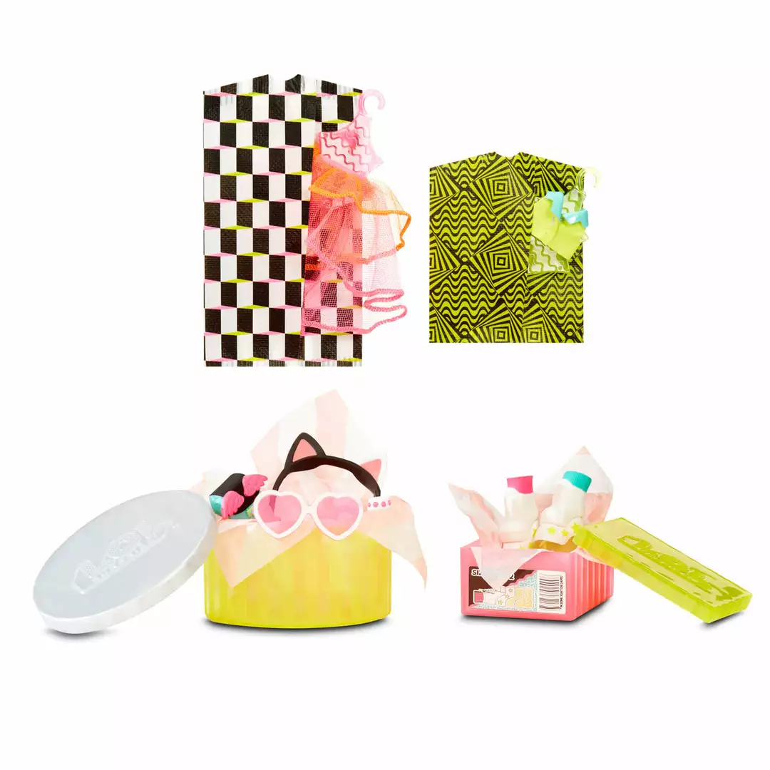 LOL Surprise J.K. Mini Fashion Doll - Neon Q.T. With 15 Surprises Sale
