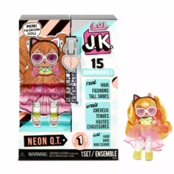 LOL Surprise J.K. Mini Fashion Doll - Neon Q.T. With 15 Surprises Sale