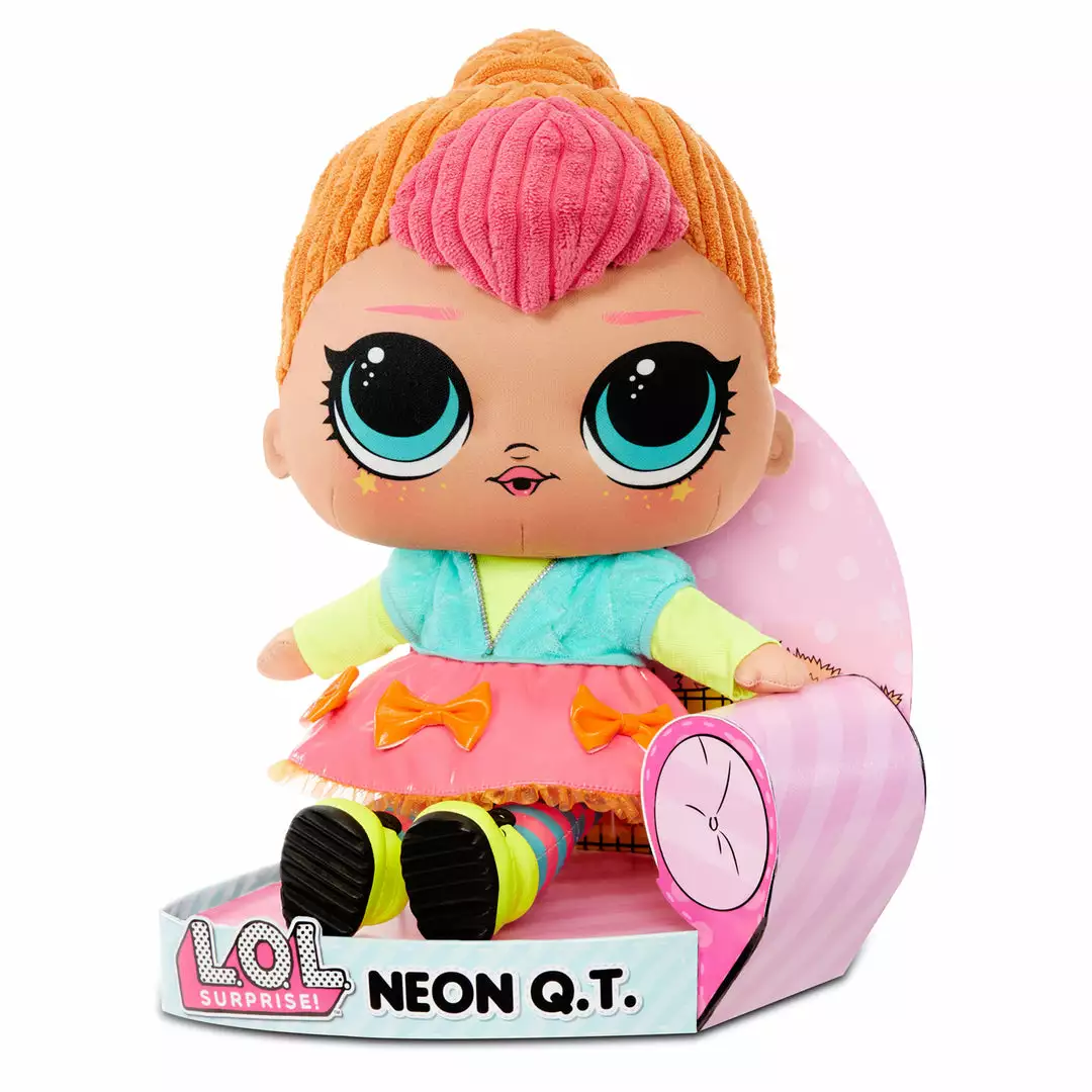 Sale LOL Surprise Neon Q.T. - Huggable, Soft Plush Doll