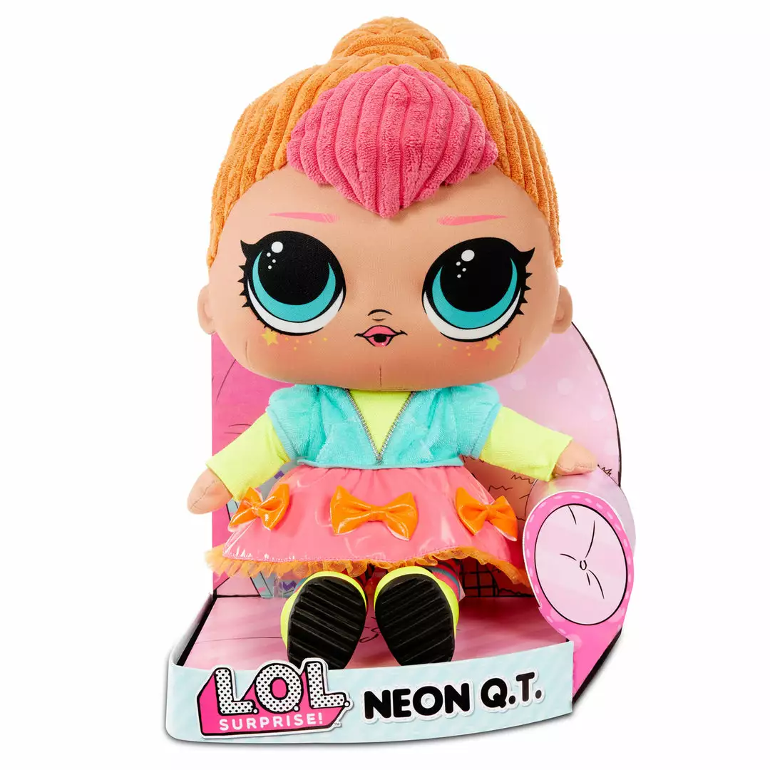 Sale LOL Surprise Neon Q.T. - Huggable, Soft Plush Doll
