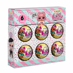 LOL Surprise Confetti Pop 6 Pack Angel - 6 Re-released Dolls Each With 9 Surprises Create Your Own Bundle
