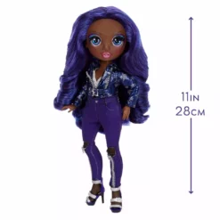 Rainbow High Krystal Bailey – Series 2 Indigo Fashion Doll With 2 Complete Outfits And Accessories