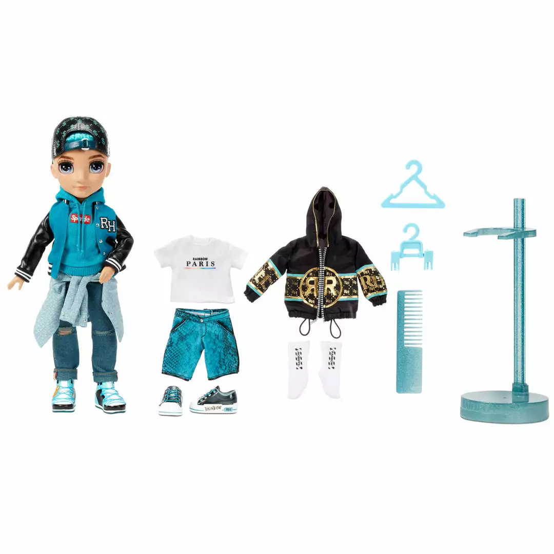 Rainbow High River Kendall– Series 2 Boy Fashion Doll With 2 Complete Outfits And Accessories