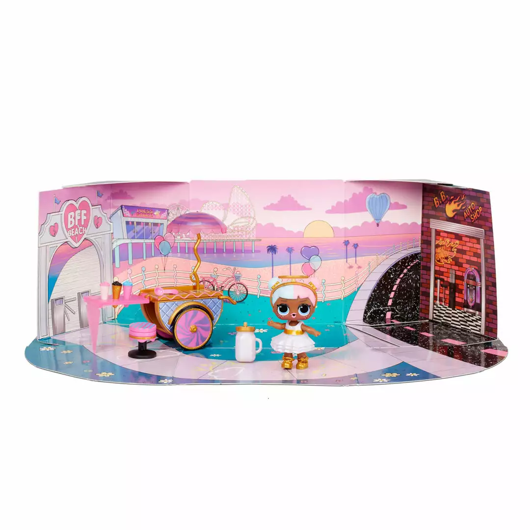 Create Your Own Bundle LOL Surprise Furniture Series 4 Sweet Boardwalk With Sugar Doll And 10+ Surprises