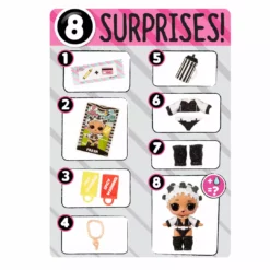 Collectible Dolls LOL Surprise All-Star B.B.s Sports Series 3 Soccer Team Sparkly Dolls With 8 Surprises