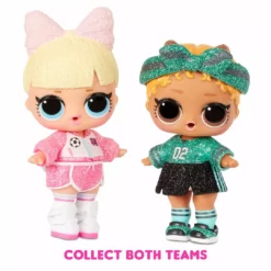 Collectible Dolls LOL Surprise All-Star B.B.s Sports Series 3 Soccer Team Sparkly Dolls With 8 Surprises