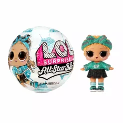 Collectible Dolls LOL Surprise All-Star B.B.s Sports Series 3 Soccer Team Sparkly Dolls With 8 Surprises