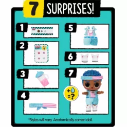 L.O.L. Surprise! Official Store LOL Surprise Boys Character Doll With 7 Surprises Series 4 Create Your Own Bundle