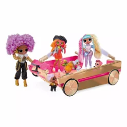 LOL Surprise 3-in-1 Party Cruiser Car With Surprise Pool, Dance Floor And Magic Black Lights