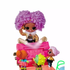 LOL Surprise 3-in-1 Party Cruiser Car With Surprise Pool, Dance Floor And Magic Black Lights