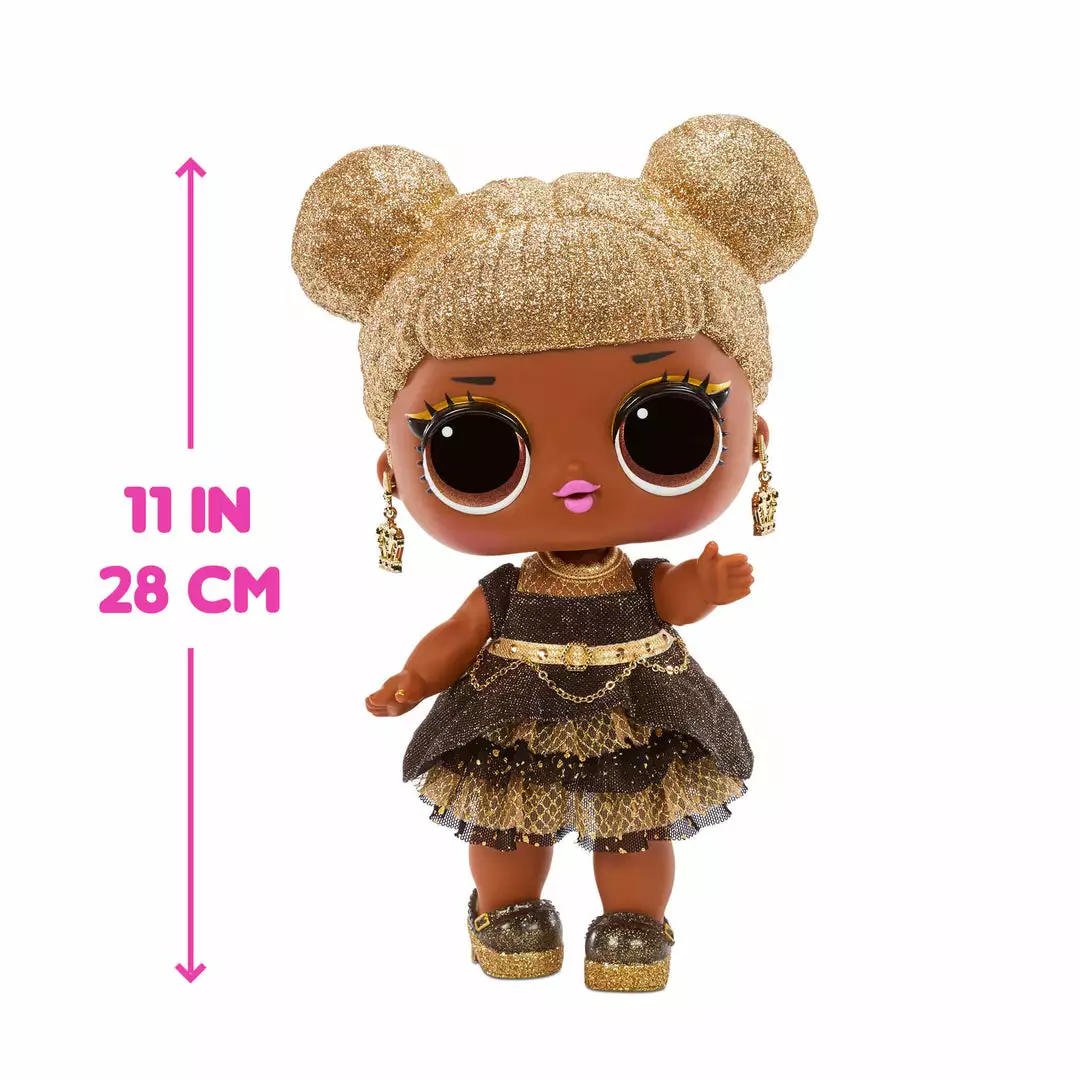 LOL Surprise Big Baby Queen Bee- 11 Inch Large Baby Doll With Colorful Surprises