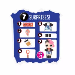 LOL Surprise BFF Sweethearts Rocker Doll With 7 Surprises