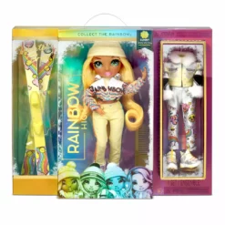 Rainbow High Winter Break Fashion Doll Sunny Madison With Accessories