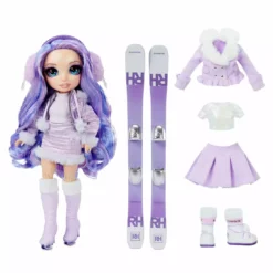 Rainbow High Winter Break Fashion Doll Violet Willow With Accessories