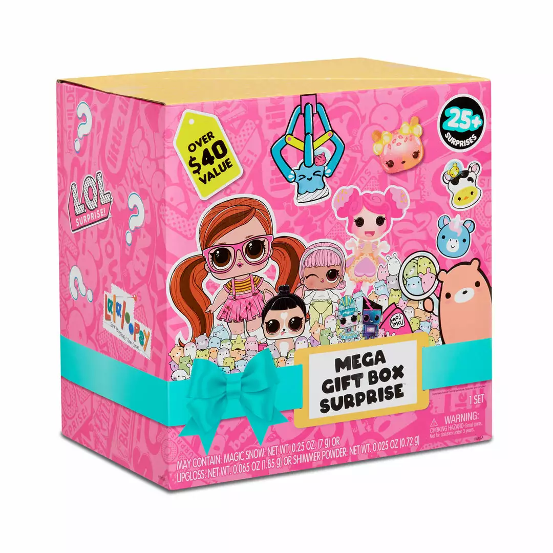 LOL Surprise Mega Gift Box Surprise – Mystery Gift Box With 25+ Surprises And Over $40 Value