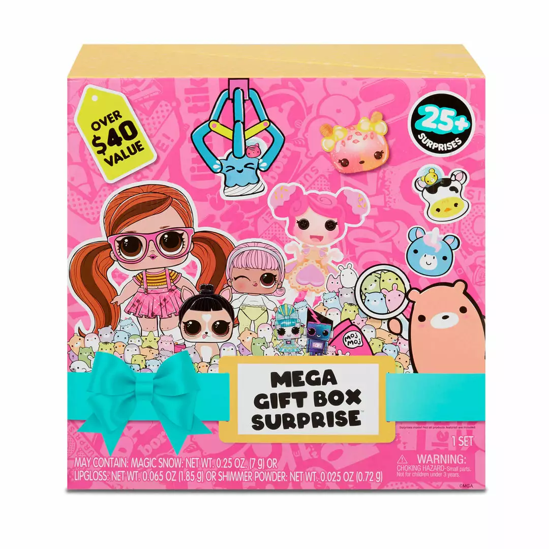 LOL Surprise Mega Gift Box Surprise – Mystery Gift Box With 25+ Surprises And Over $40 Value