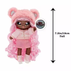Na Na Na Surprise 2-in-1 Soft Fashion Doll Glam Series - Cali Grizzly
