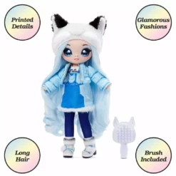 Na Na Na Surprise Teens Fashion Doll – Alaska Frost, Wolf Inspired