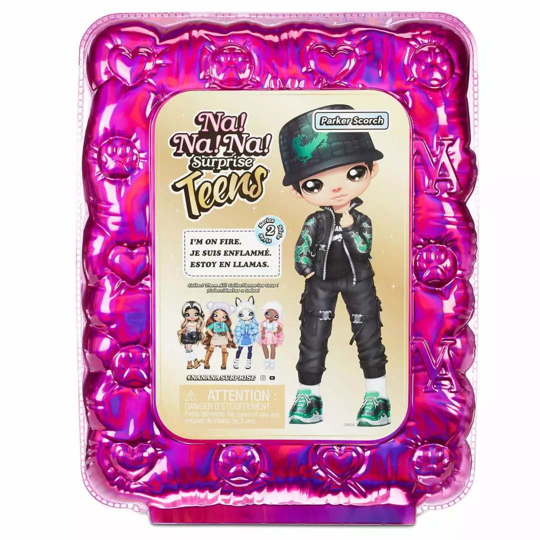 Na Na Na Surprise Teens Fashion Doll β Parker Scorch, Dragon Inspired