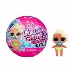 LOL Surprise Color Change Lil Sisters With 5 Surprises Collectible Dolls