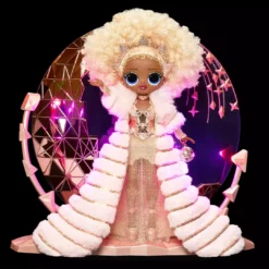 LOL Surprise Holiday OMG 2021 Collector NYE Queen Fashion Doll With Gold Fashions And Accessories