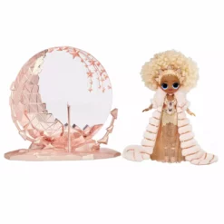 LOL Surprise Holiday OMG 2021 Collector NYE Queen Fashion Doll With Gold Fashions And Accessories