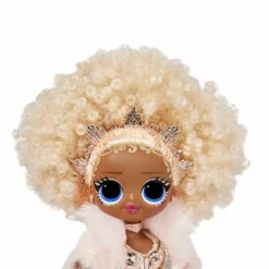 LOL Surprise Holiday OMG 2021 Collector NYE Queen Fashion Doll With Gold Fashions And Accessories
