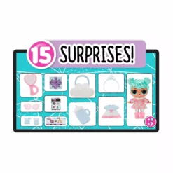 LOL Surprise Winter Chill Confetti Surprise Dolls With 15 Surprises