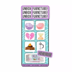 Create Your Own Bundle LOL Surprise Winter Chill Hangout Spaces Furniture Playset With Cozy Babe Doll