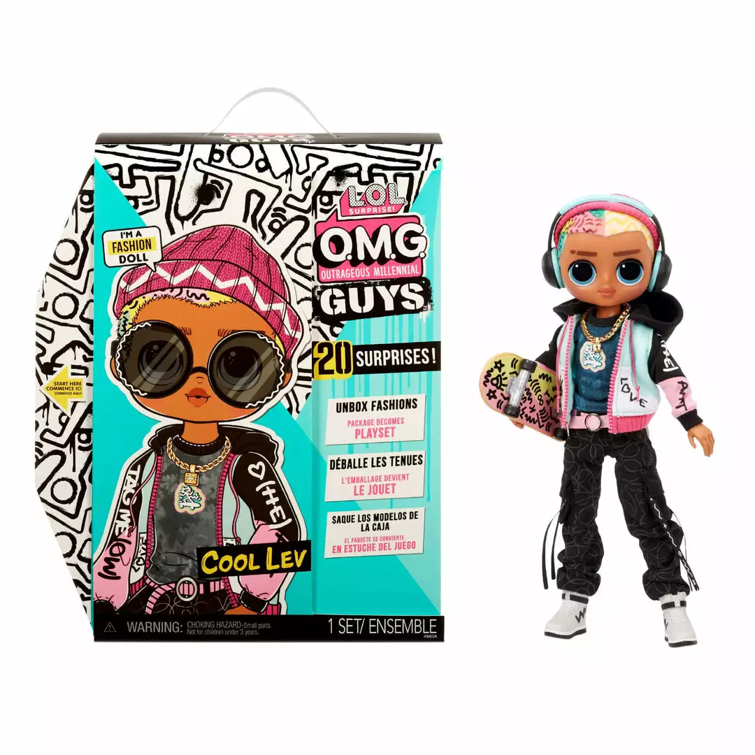 LOL Surprise OMG Guys Fashion Doll Cool Lev Sale