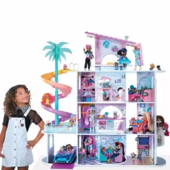 LOL Surprise OMG House Of Surprises – New Real Wood Doll House With 85+ Surprises Best Sellers
