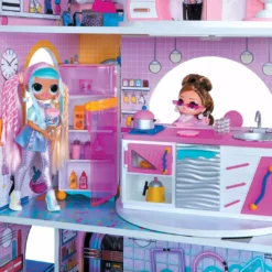 LOL Surprise OMG House Of Surprises – New Real Wood Doll House With 85+ Surprises Best Sellers