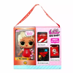 LOL Surprise Big Baby MC Swag - 11 Inch Large Baby Doll With Colorful Surprises Gifts