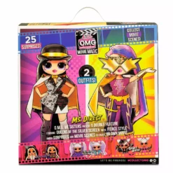 LOL Surprise OMG Movie Magic Ms. Direct Fashion Doll With 25 Surprises