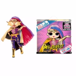 LOL Surprise OMG Movie Magic Ms. Direct Fashion Doll With 25 Surprises