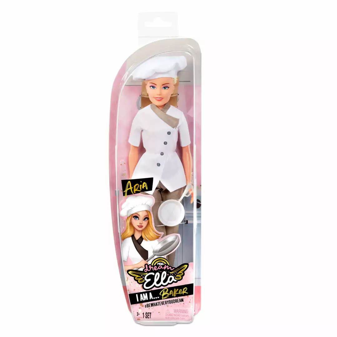 MGA’s Dream Ella I AM A Baker Fashion Doll - Aria 11.5" Fashion Doll