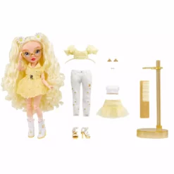Rainbow High Delilah Fields - Buttercup Yellow Fashion Doll