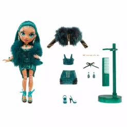 Rainbow High Jewel Richie - Emerald Green Fashion Doll
